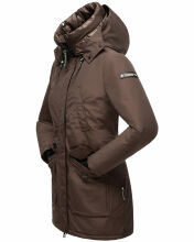 Navahoo Blizzardstorm Damen Jacke B923 Dark Choco Größe L - Gr. 40