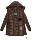 Navahoo Blizzardstorm Damen Jacke B923 Dark Choco Größe L - Gr. 40