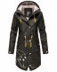 Marikoo Dancing Umbrella Damen Jacke B924 Schwarz Größe XS - Gr. 34