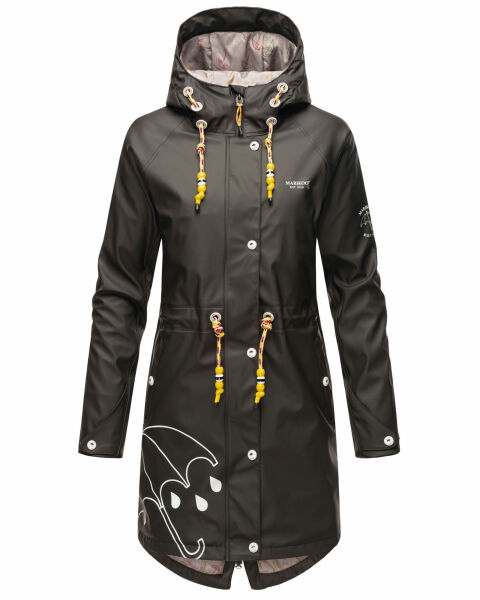 Marikoo Dancing Umbrella Damen Jacke B924 Schwarz Größe M - Gr. 38
