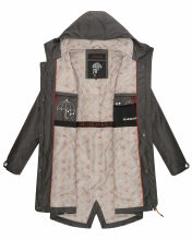 Marikoo Dancing Umbrella Damen Jacke B924 Anthrazit Größe S - Gr. 36