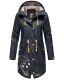 Marikoo Dancing Umbrella Damen Jacke B924 Navy Größe L - Gr. 40