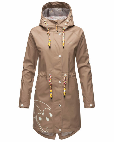 Marikoo Dancing Umbrella Damen Jacke B924 Taupe Größe S - Gr. 36