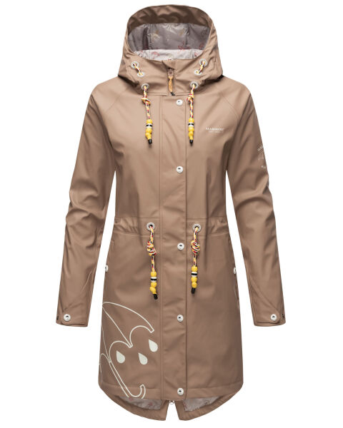 Marikoo Dancing Umbrella Damen Jacke B924 Taupe Größe L - Gr. 40