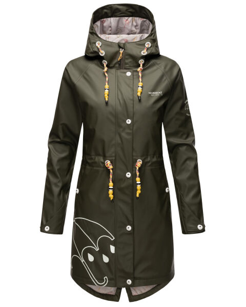 Marikoo Dancing Umbrella Damen Jacke B924 Dark Olive Größe S - Gr. 36