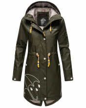 Marikoo Dancing Umbrella Damen Jacke B924 Dark Olive Größe S - Gr. 36