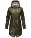 Marikoo Dancing Umbrella Damen Jacke B924 Dark Olive Größe S - Gr. 36