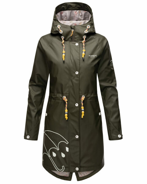 Marikoo Dancing Umbrella Damen Jacke B924 Dark Olive Größe M - Gr. 38
