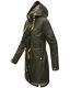 Marikoo Dancing Umbrella Damen Jacke B924 Dark Olive Größe M - Gr. 38