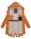 Marikoo Dancing Umbrella Damen Jacke B924 Cinnamon Größe XS - Gr. 34
