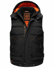 Stone Harbour Egoor Herren Weste B737 Schwarz Größe M - Gr. M