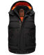 Stone Harbour Egoor Herren Weste B737 Schwarz Größe XXL - Gr. 2XL