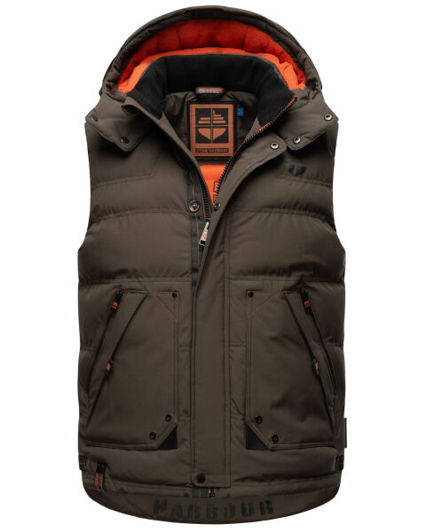 Stone Harbour Egoor Herren Weste B737 Anthrazit Größe XL - Gr. XL