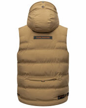 Stone Harbour Egoor Herren Weste B737 Hellbraun Größe XL - Gr. XL