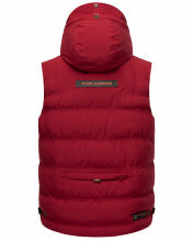 Stone Harbour Egoor Herren Weste B737 Granit Rot Größe XXL - Gr. 2XL