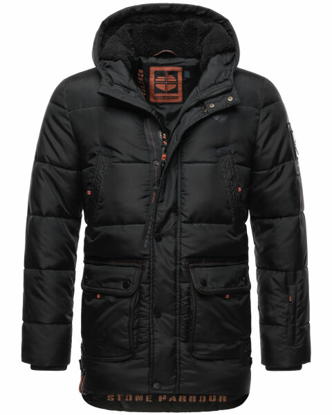 Stone Harbour Mironoo Herren Winterjacke B739 Schwarz Größe XXL - Gr. 2XL