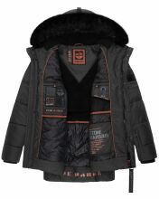 Stone Harbour Mironoo Herren Winterjacke B739 Anthrazit Größe XL - Gr. XL