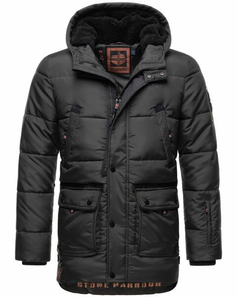 Stone Harbour Mironoo Herren Winterjacke B739 Anthrazit Größe XXL - Gr. 2XL