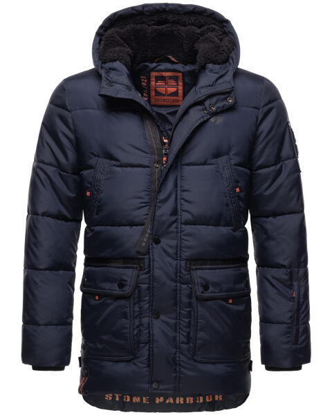 Stone Harbour Mironoo Herren Winterjacke B739 Navy Größe M - Gr. M