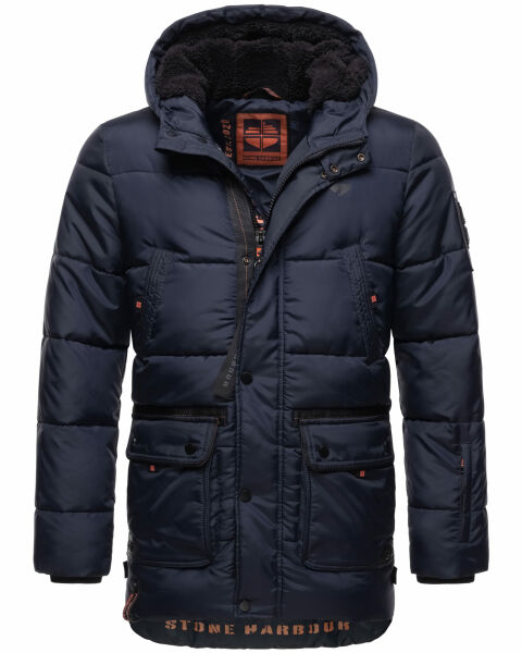 Stone Harbour Mironoo Herren Winterjacke B739 Navy Größe L - Gr. L