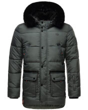 Stone Harbour Mironoo Herren Winterjacke B739 Stein Grün Größe M - Gr. M