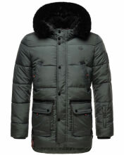 Stone Harbour Mironoo Herren Winterjacke B739 Stein Grün Größe XXL - Gr. 2XL