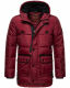 Stone Harbour Mironoo Herren Winterjacke B739 Granit Rot Größe S - Gr. S