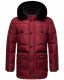 Stone Harbour Mironoo Herren Winterjacke B739 Granit Rot Größe M - Gr. M