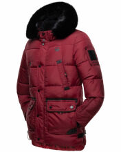 Stone Harbour Mironoo Herren Winterjacke B739 Granit Rot Größe L - Gr. L