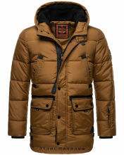 Stone Harbour Mironoo Herren Winterjacke B739 Tobacoo Größe M - Gr. M
