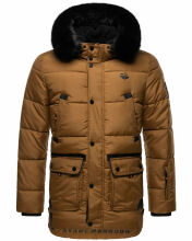 Stone Harbour Mironoo Herren Winterjacke B739 Tobacoo Größe M - Gr. M