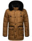 Stone Harbour Mironoo Herren Winterjacke B739 Tobacoo Größe M - Gr. M
