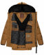 Stone Harbour Mironoo Herren Winterjacke B739 Tobacoo Größe XL - Gr. XL