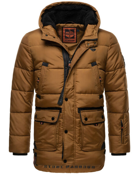 Stone Harbour Mironoo Herren Winterjacke B739 Tobacoo Größe XXXL - Gr. 3XL