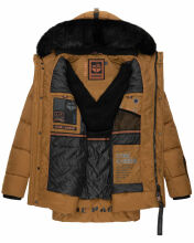 Stone Harbour Mironoo Herren Winterjacke B739 Tobacoo Größe XXXL - Gr. 3XL