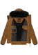 Stone Harbour Romaan Herren Winterjacke B740 Tobacoo Größe XXXL - Gr. 3XL