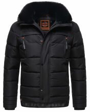 Stone Harbour Witaas Herren Winterjacke B743 Schwarz Größe S - Gr. S