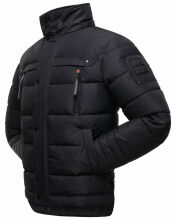 Stone Harbour Witaas Herren Winterjacke B743 Schwarz Größe XXXL - Gr. 3XL