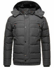 Stone Harbour Witaas Herren Winterjacke B743 Anthrazit Größe S - Gr. S