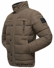 Stone Harbour Witaas Herren Winterjacke B743 Stein Braun Größe S - Gr. S