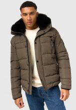 Stone Harbour Witaas Herren Winterjacke B743 Stein Braun Größe S - Gr. S