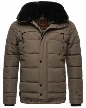 Stone Harbour Witaas Herren Winterjacke B743 Stein Braun Größe XXXL - Gr. 3XL