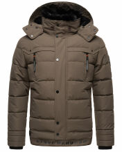 Stone Harbour Witaas Herren Winterjacke B743 Stein Braun Größe XXXL - Gr. 3XL