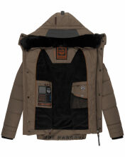 Stone Harbour Witaas Herren Winterjacke B743 Stein Braun Größe XXXL - Gr. 3XL