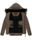 Stone Harbour Witaas Herren Winterjacke B743 Stein Braun Größe XXXL - Gr. 3XL