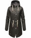 Navahoo Flower of Ocean Damen Jacke B925 Schwarz Größe S - Gr. 36