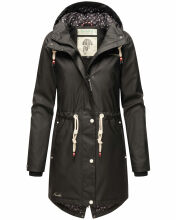 Navahoo Flower of Ocean Damen Jacke B925 Schwarz Größe M - Gr. 38