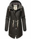 Navahoo Flower of Ocean Damen Jacke B925 Schwarz Größe M - Gr. 38
