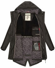 Navahoo Flower of Ocean Damen Jacke B925 Schwarz Größe L - Gr. 40