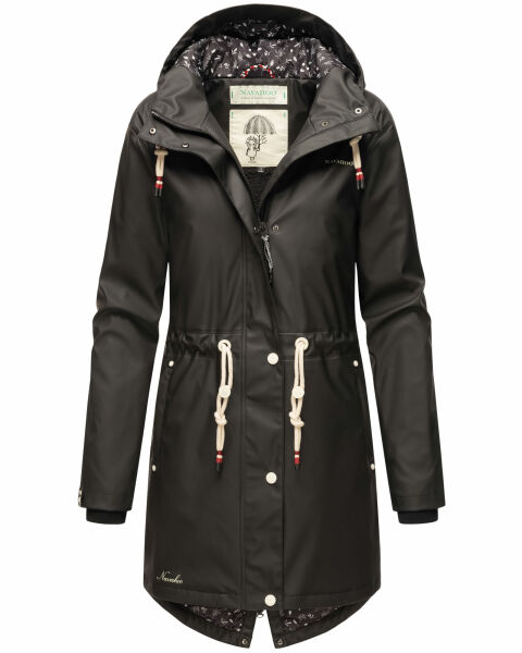 Navahoo Flower of Ocean Damen Jacke B925 Schwarz Größe XL - Gr. 42